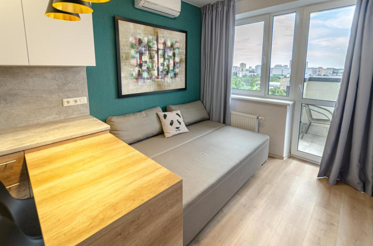 Petrovdom 5-25 In Cozy Apartment In Residential Complex "Beresteiskyi" Kijev Kültér fotó