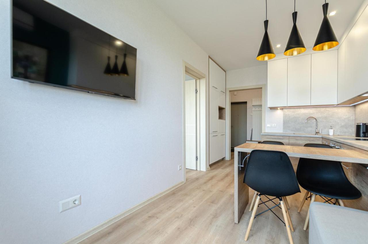 Petrovdom 5-25 In Cozy Apartment In Residential Complex "Beresteiskyi" Kijev Kültér fotó